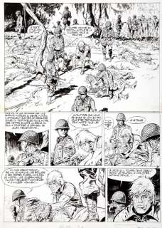 Hermann | Bernard Prince, planche n°37 Ã  l’encre de Ch… | Millon