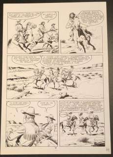 Claudio Villa | Claudio Villa - tavola originale per Tex | Catawiki