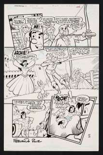Original Art from Archie #618 (2011) Page 4 Pencils by Fernando Ruiz, Inks by Rich Koslowski | mycomicshop.com