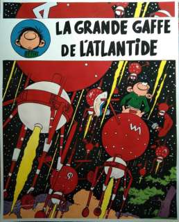 Di Matteo, Leonardo | Di Matteo, Leonardo - Dessin original couleur - Hommage à Franquin et E.P. Jacobs | Catawiki