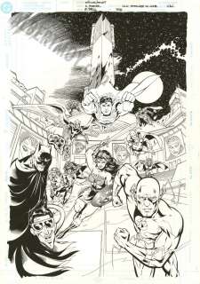 Howard Porter - jla: strength in numbers page trade cover