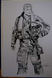 Gil Formosa | Dessin de couverture Buck Danny | 2DGalleries