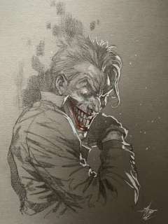 Gabriele Dell’otto | Joker - Gabriele Dell’Otto - Page volante - Exemplaire unique (2022) | Catawiki