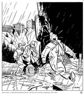 Chaland, Yves - Chaland, Yves - Estampe pigmentaire à tirage unique + certificat + NFT - Freddy Lombard T1 - Couverture Eppo - (2022)