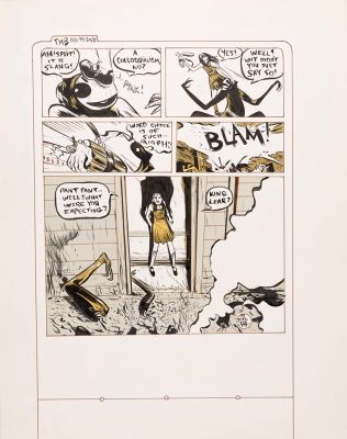 Paul Pope | 36 Seconds, page 3, 1998 | Philippe Labaune Gallery