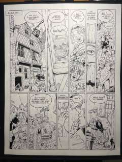 Stalner, Jean-Marc | Stalner, Jean-Marc - Planche originale - Le Maître de pierre T2 - La Chaise du Diable - (2003) | Catawiki