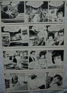 Stapel, Gerrit | 4 Original strips (p.16)  - Student Tijloos  - De duivel van Dunsinane  - (1988) | Catawiki