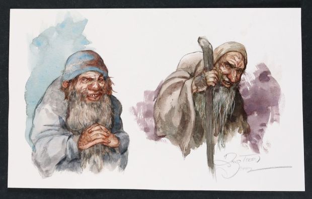 David Wenzel | Kingdom of the Dwarfs Original Character Designs by David Wenzel | mycomicshop.com