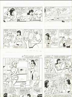 Bowling - "CLASS ACT", BETTY and VERONICA, Vol. 2, 6 Pg Story, Art (1999) | Russ Cochran