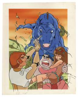 Hand-drawn Color Hanken Illustration For Cisco Confectionary Package Captain Future | Mandarake (Big Web)