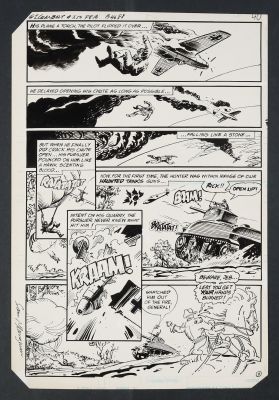 Sam Glanzman | Original Art from GI Combat #250 (1983) Story Page 2 Pencils and Inks by Sam Glanzman | mycomicshop.com