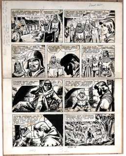 Sirius | Sirius - Planche originale - Les Timour T19 - Le Fils du Croisé - (1965/1966) | Catawiki