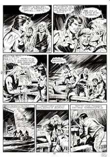 Franco Donatelli - - Franco Donatelli - 5x Tavola Originale - Zagor n. 164 "Colpo di scena" - (1983)