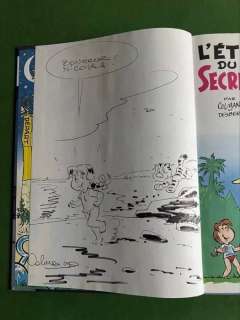 Colman | Billy the Cat T3 - L’été du Secret avec dédicace - Cartonné - EO - (1994) | Catawiki
