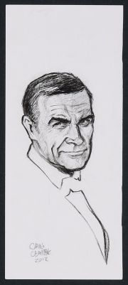 Craig Cermak | James Bond (Sean Connery) Sketch by Craig Cermak | mycomicshop.com (Buy It Now)
