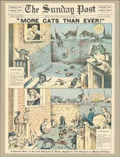 Norman - Illuminated Cover, Sunday Post, Print (1894) NO RESERVE! | Russ Cochran