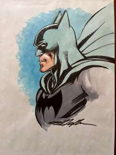 Neal Adams | Batman - "BATMAN" illustrazione originale a colori, pezzo unico | Catawiki