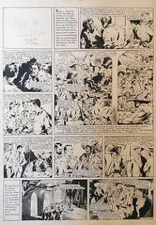 Pier Lorenzo De Vita - Pier Lorenzo De Vita - tavola originale Topolino n. 722 "La Scala dell’Odio" - (1949)