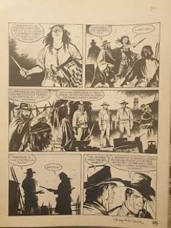 Pasquale Frisenda - Pasquale Frisenda - original page - Tex spec. #23 “Patagonia” - (2009)