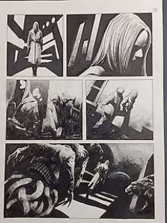 Corrado Roi | Corrado Roi - Dylan Dog: Vasco Rossi & Sally - Page volante - Exemplaire unique - (2021) | Catawiki