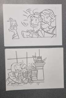 Lapone | Lapone, Antonio - 2x Case originale encrée - A.D.A. - Miss Wonderly - (2001) | Catawiki