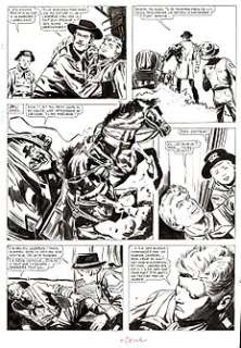 Carlo Raffaele Marcello - | Carlo Raffaele Marcello - 4x Tavola Originale - Rin Tin Tin & Rusty "recluta 758" - (1962) | Catawiki