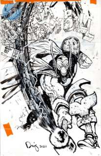 Daniel Warren Johnson - beta ray bill issue 1 page cover