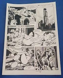 Mauro Laurenti | Mauro Laurenti - Flash n. 20 suppl. - tavola originale "Esplosivo" - Page volante - (1990) | Catawiki