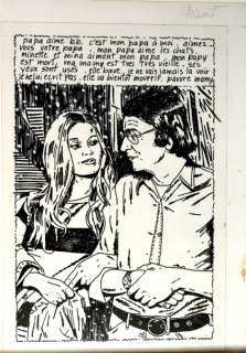 Kiki Picasso  (Chapiron Christian, 1956) | KIKI PICASSO Dessin original representant Brigitte Bardot… | Estim Nation