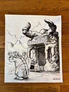 Retera, Mark | Retera, Mark - Originele cover - Dirkjan # 28 - Page volante - (2022) | Catawiki