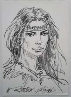 Kas | Kas - Dessin original dédicacé - Les Voyageurs - (1999) | Catawiki