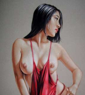 Sly | Sly - Original drawing in colour - Nude women - Size: 31 x 42 cm. - (2023) | Catawiki