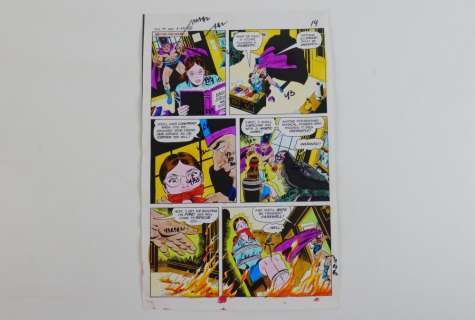 Isis #1 Original Comic Art | Bodnars Auction