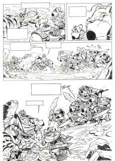 SOLO planche originale 3 Tome 1 par Oscar MARTIN