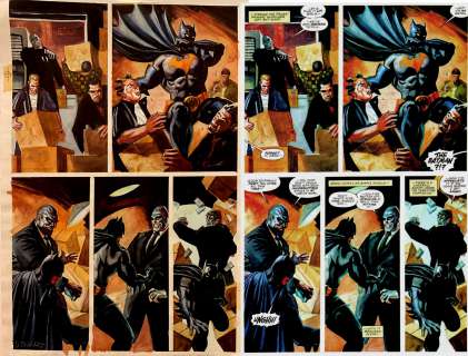 Dan Brereton - thrillkiller ‘62 p 20 (sold live on ‘dueling dealers of comic art‘ episode #32 podcast on 8-18-2021(re-watch this funny art selling show here)