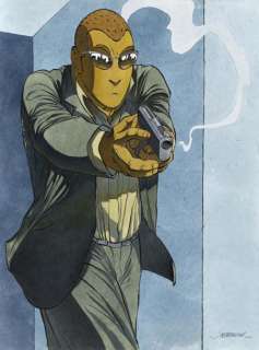 Jacamon Lucfranais N En 1967 | JACAMON LUC FRANÇAIS NÉ EN 1967 ILLUSTRATION - SÉRIE: LE TUEUR Illustration | Cornette de St Cyr