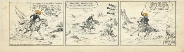 José Luis Salinas | Cisco Kid, strip du 03-01-1952 | Galerie 9ème Art