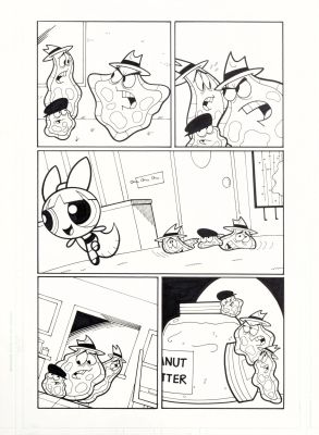 The Powerpuff Girls #49 pg 2 by Cook & Delcarlo | DiTullio Art Collective
