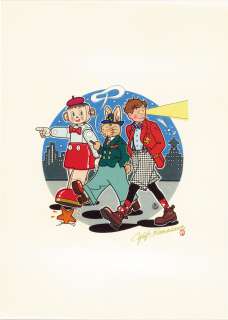 Yuji Kamosawa Signed Color Reproduction Illustration "Kushi-kun" | Mandarake (Big Web)