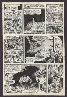 WEREWOLF BY NIGHT Issue #9 Interior Page | ComicConnect