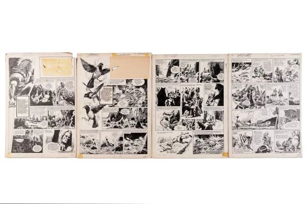 Lot 440 - Original artwork for Karl the Viking by Don Lawrence | misc / divers