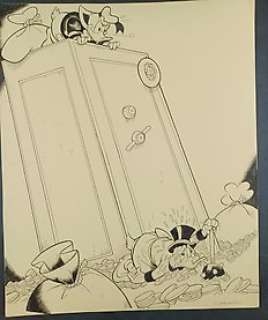 Giulio Chierchini | Giulio Chierchini - Illustrazione Originale "Il Peso del Soldo" - Firmata - Page volante - Exemplaire unique | Catawiki