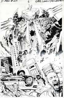Greg Land/Jay Leisten | X-Men #210 - - Greg Land/Jay Leisten - EO | Catawiki