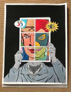 Daniel Torres | Torres, Daniel - Original drawing for a commemorative poster of 35 years Norma editions - (2012) | Catawiki