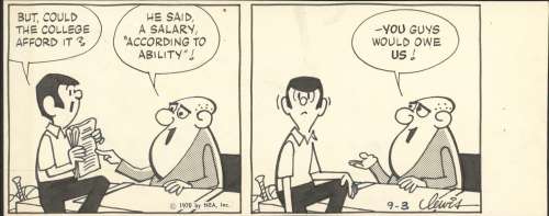 Original Dail Strip Art (9/03/1970) | Russ Cochran