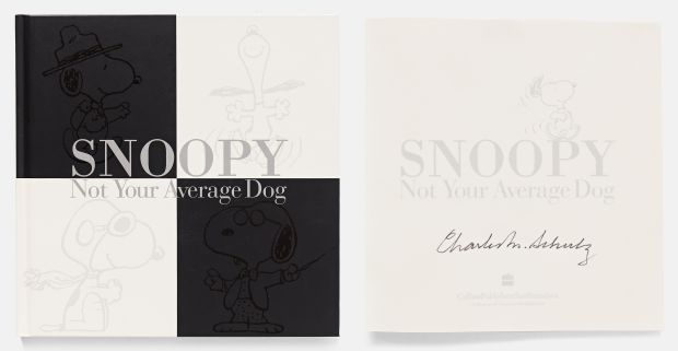 Charles Schulz Signed Limited First Edition of ’’Snoopy Not Your Average Dog’’ | Nate Sanders