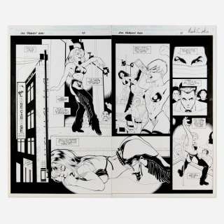 Rick Mays and Mark Lipka, Savage Dragon Annual #1 Story Pages 10-11 Original Art (Image Comics, 1994) | Landry Pop Auctions