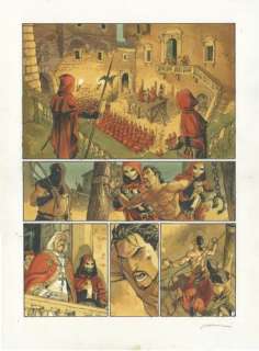 Enrico Marini | Le Scorpion, Tome 8, planche 01 | Galerie 9ème Art