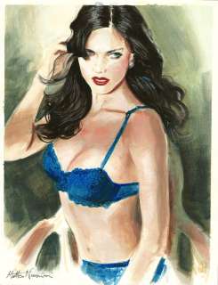 Nannini, Matteo | Nannini, Matteo - original illustration "In blue" | Catawiki