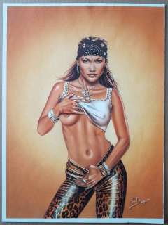 Carlos Diez | Carlos Diez - originele covertekening - van Jennifer Lopez - (2003) | Catawiki